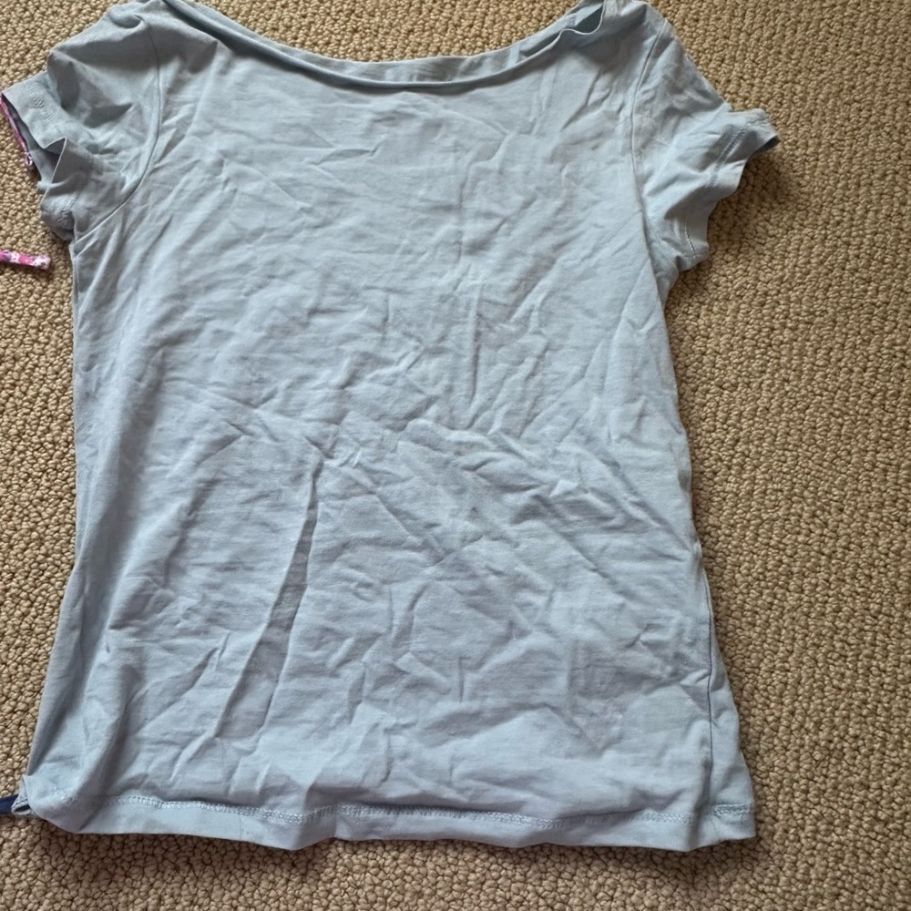 Casual light blue Women's Top